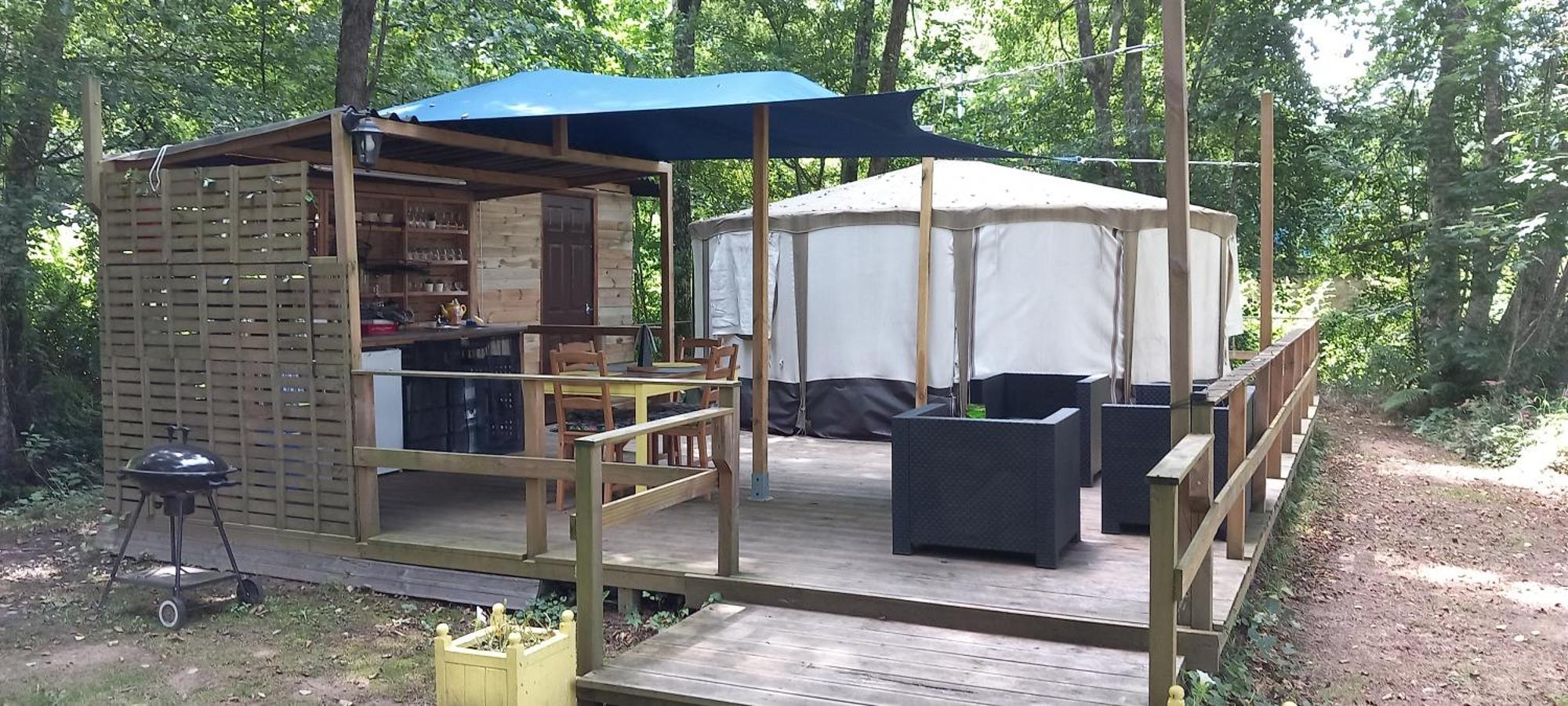 Luxury Glamping @Moulin Des Forges Hotel Moutier-Malcard Luaran gambar